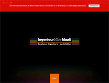 Tablet Screenshot of ib-mauss.de